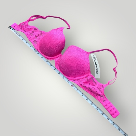 No Boundaries Push-Up Bra Pink 32D - Picture 5 of 7